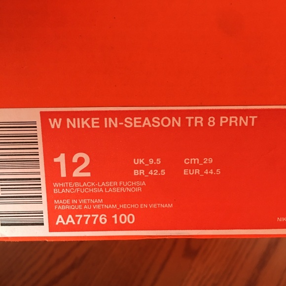 Men’s Nike TR 8 Print, Size 12 - Picture 5 of 7